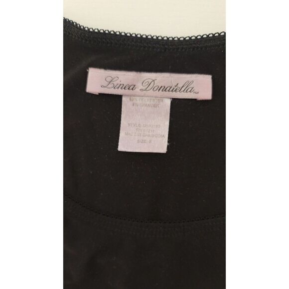 Linea Donatella Black & White Floral Small Summer Dress - Picture 7 of 8